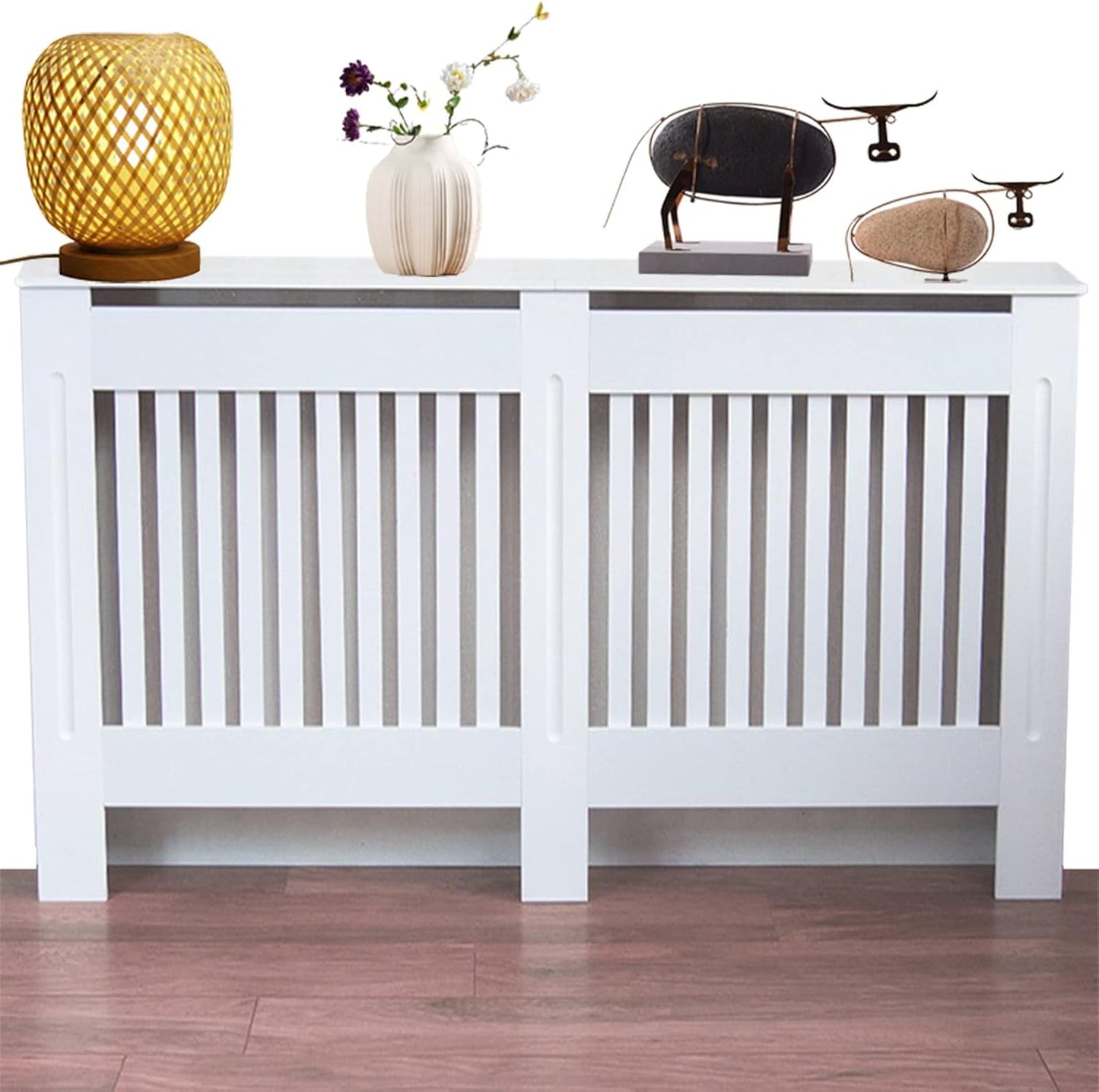 White Radiator Cover Decorative Wall Mounted Panel