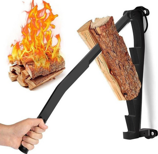 Wall Mounted Manual Wood Splitter Log Splitter Hand Operated