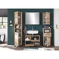 Bathroom Tower Cabinet Storage Organizer