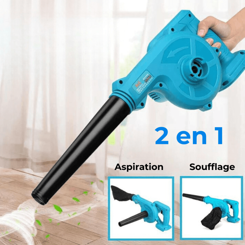 Cordless Leaf Blower and Vacuum Cleaner Battery Powered Yard Tool