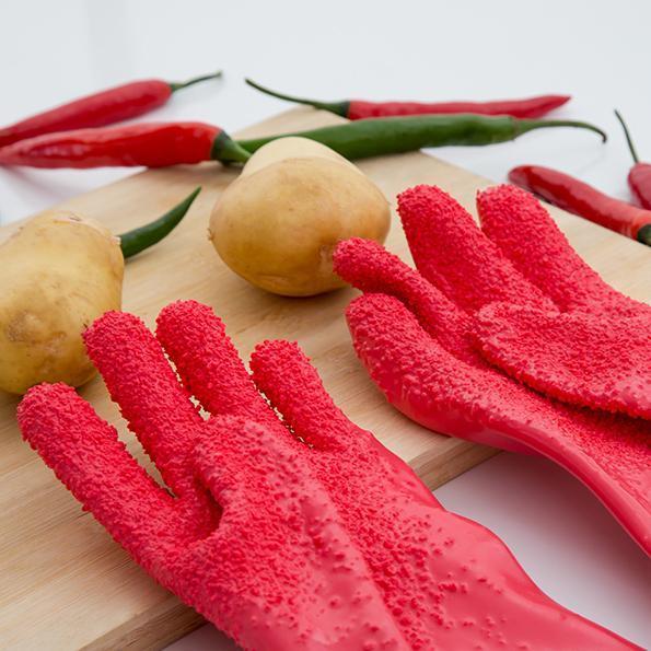 Cleaning and Peeling Gloves for Kitchen and Food Prep