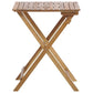 Bistro Patio Set Wooden Table and 2 Chairs Outdoor Garden Furniture