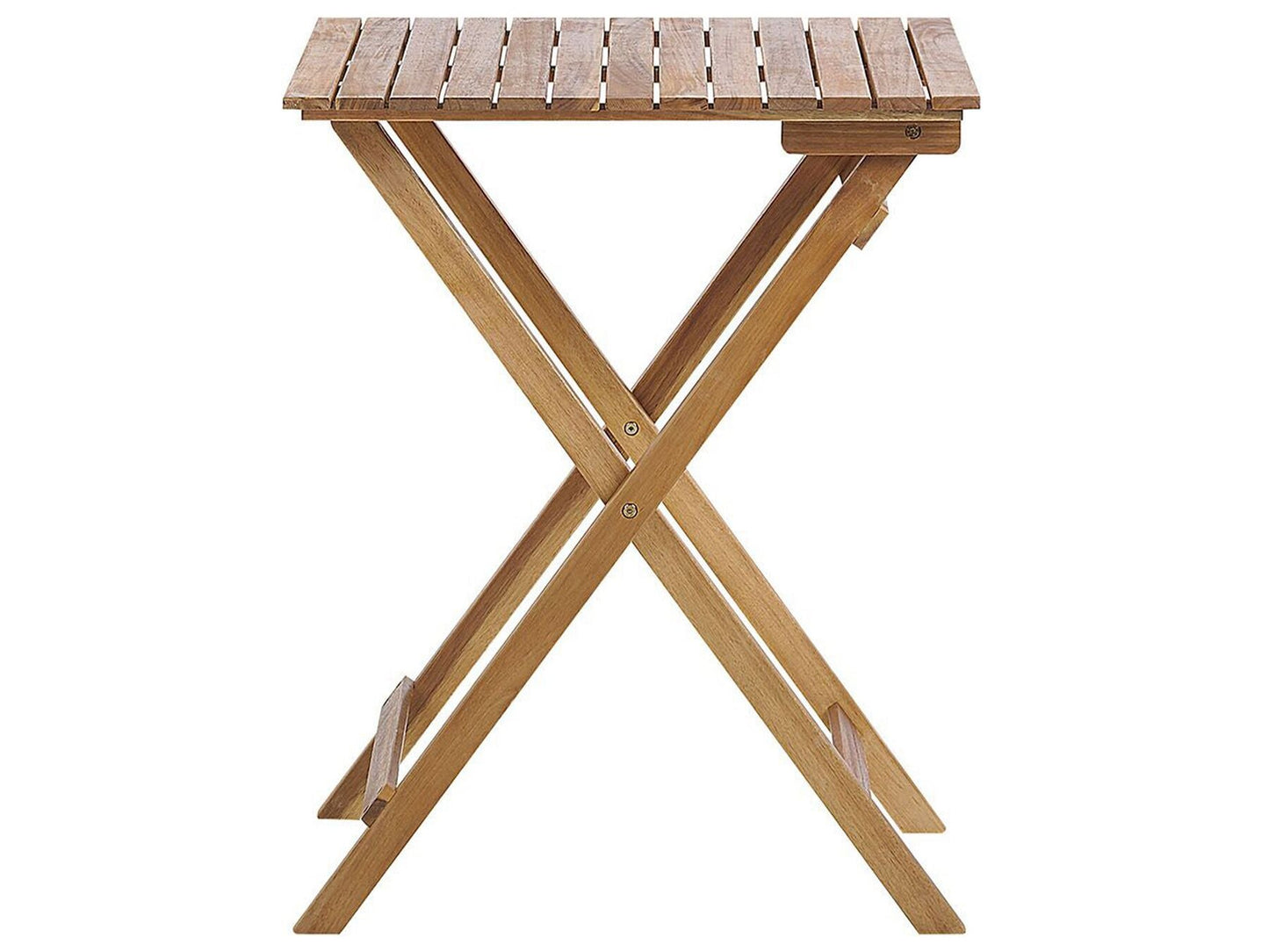 Bistro Patio Set Wooden Table and 2 Chairs Outdoor Garden Furniture