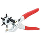 Rotary Hole Punch Tool for Leather Straps Belt Puncher Adjustable Crafting Tool