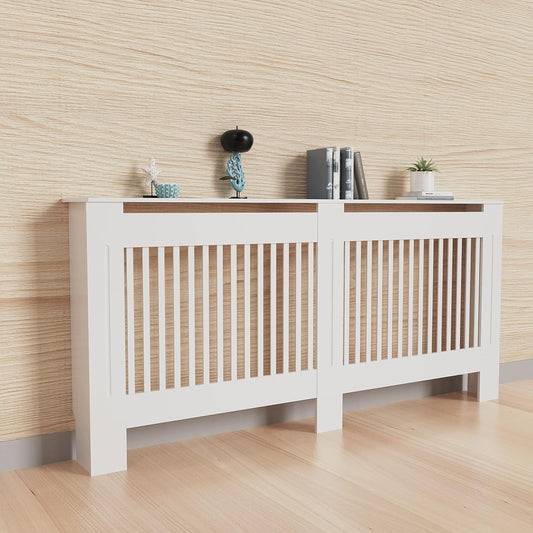 White Radiator Cover Decorative Wall Mounted Panel