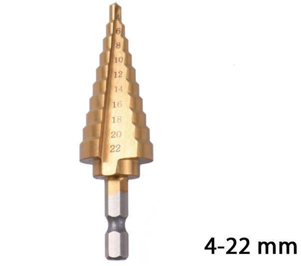 Titanium Drill Bit High Performance Durable Cutting Tool for Metal Wood Plastic