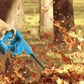 Cordless Leaf Blower and Vacuum Cleaner Battery Powered Yard Tool