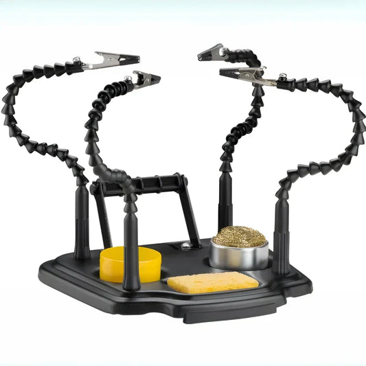 Welding Support Stand with 3x LED Magnifying Lamp