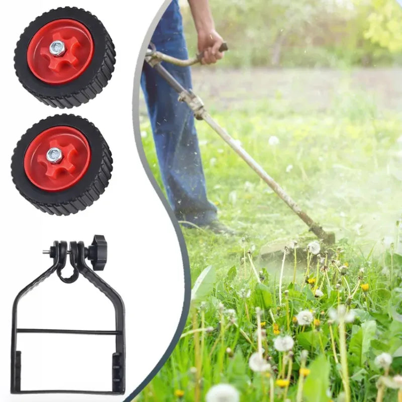 Universal Brush Cutter Wheels Replacement Kit
