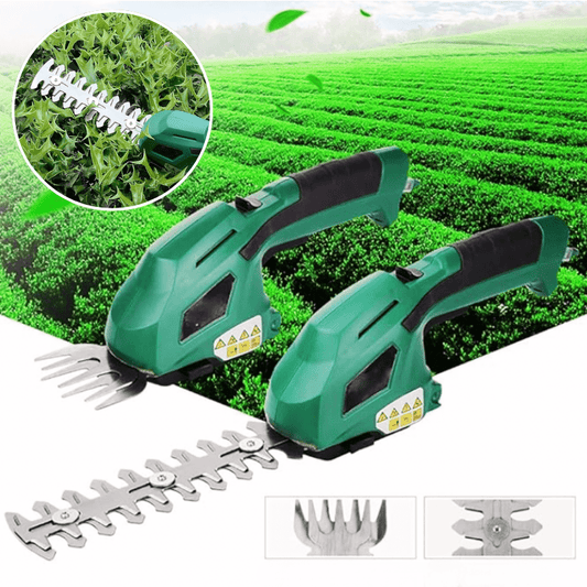 Cordless Electric Hedge Trimmer Battery Powered Outdoor Garden Tool