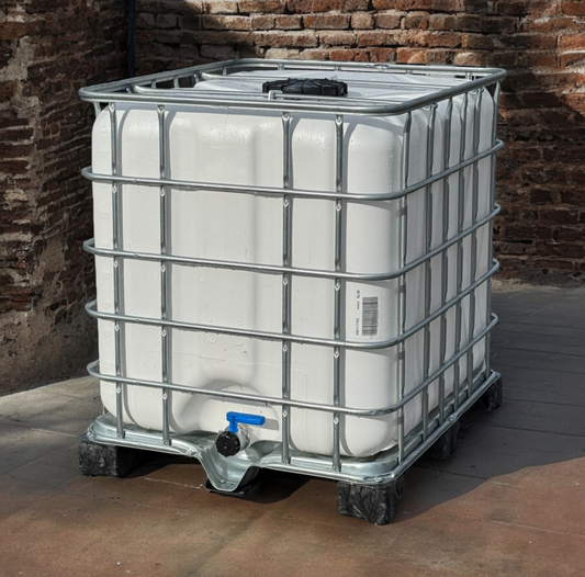 1000 Gallon Rainwater Harvesting Tank Water Storage Barrel