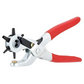 Rotary Hole Punch Tool for Leather Straps Belt Puncher Adjustable Crafting Tool