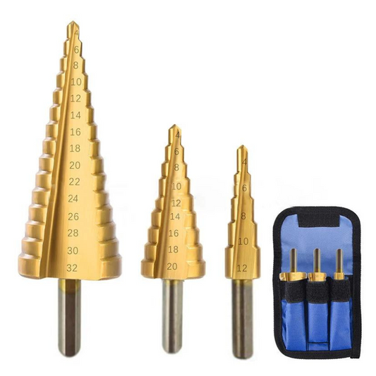 Titanium Drill Bit High Performance Durable Cutting Tool for Metal Wood Plastic