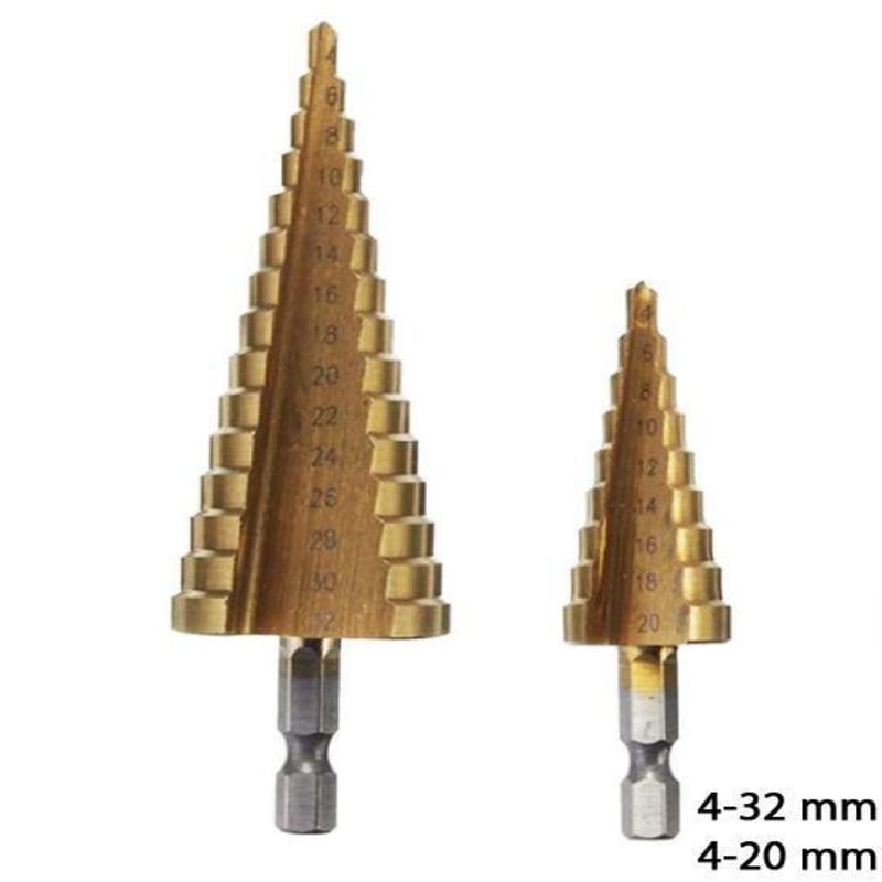 Titanium Drill Bit High Performance Durable Cutting Tool for Metal Wood Plastic