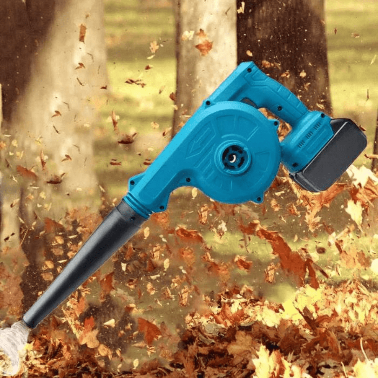 Cordless Leaf Blower and Vacuum Cleaner Battery Powered Yard Tool