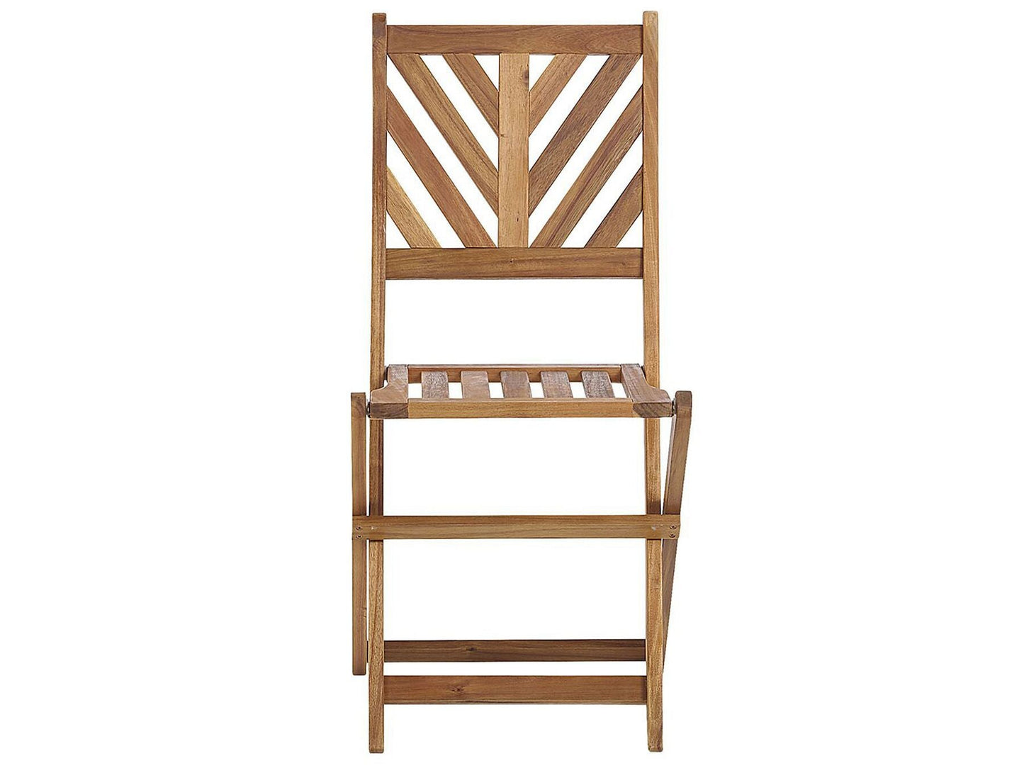 Bistro Patio Set Wooden Table and 2 Chairs Outdoor Garden Furniture