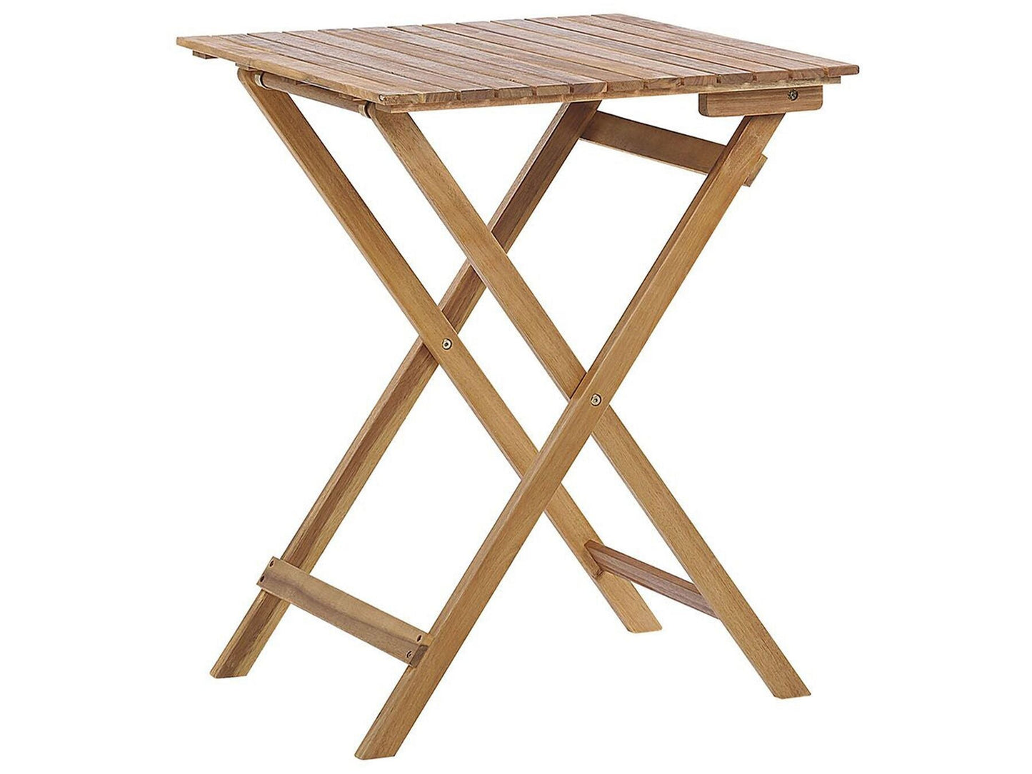 Bistro Patio Set Wooden Table and 2 Chairs Outdoor Garden Furniture