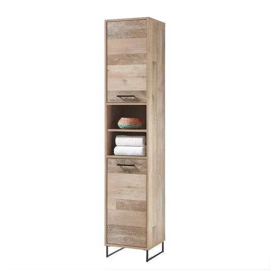 Bathroom Tower Cabinet Storage Organizer