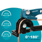 Tube Bender Pipe Bending Tool for Metal Tubing HVAC Plumbing Conduit