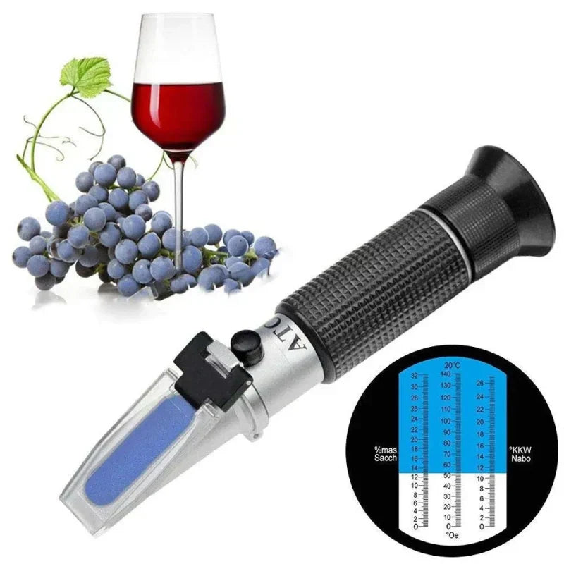 Portable Alcohol Refractometer for Beverage Testing